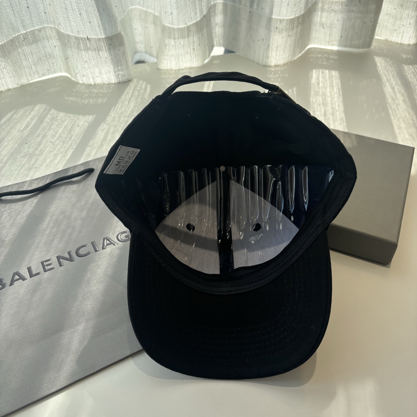 Balenciaga原單男女款棒球帽潮流字母Logo休閒百搭帽子