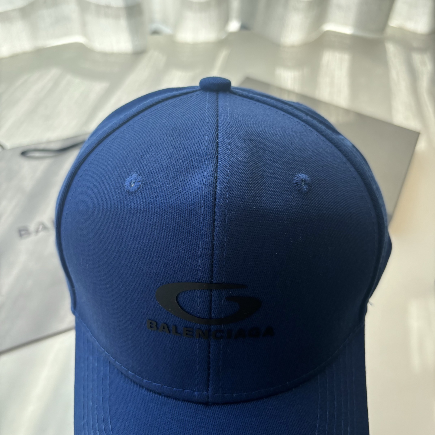 Balenciaga A貨男女款棒球帽經典刺繡Logo休閒百搭帽款