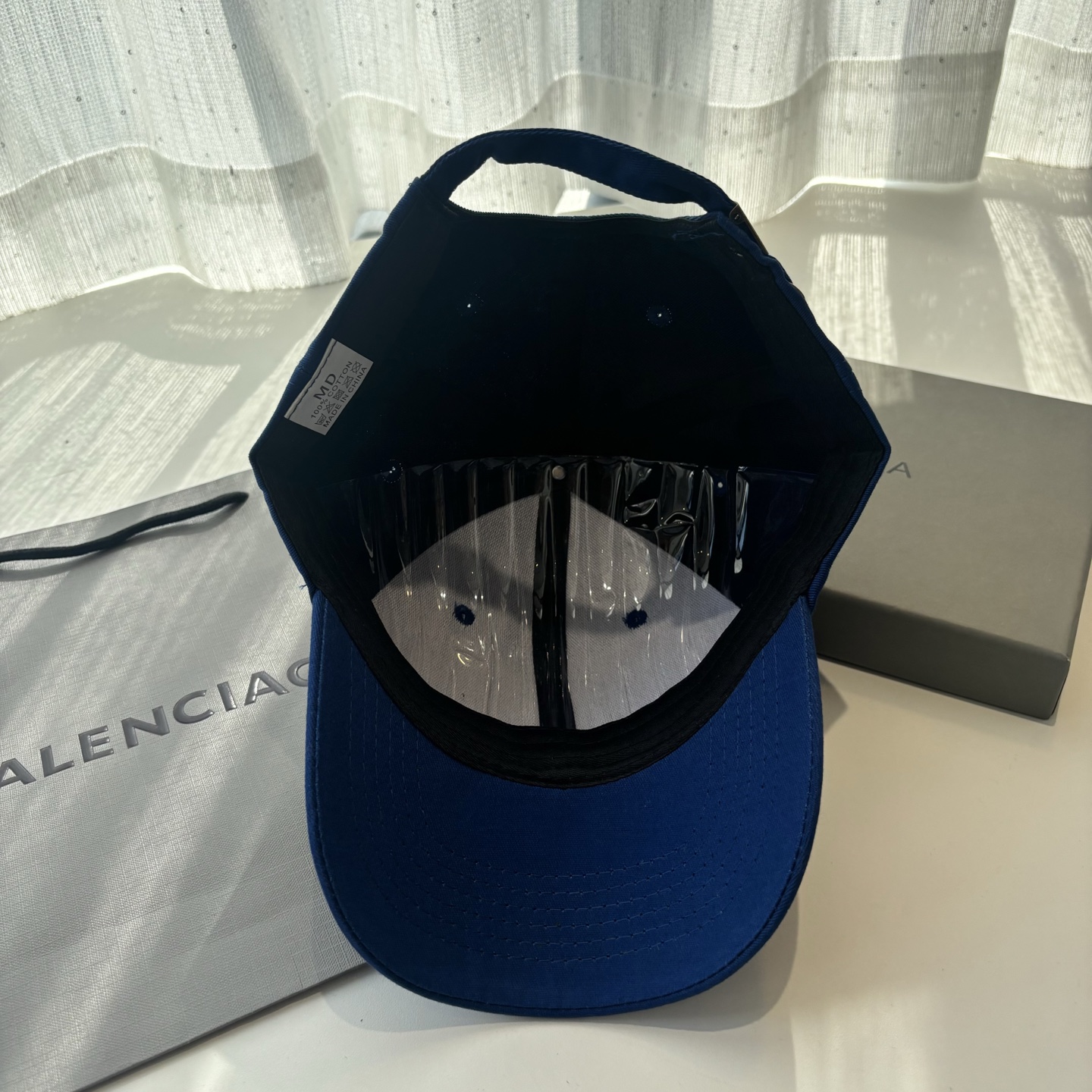 Balenciaga A貨男女款棒球帽經典刺繡Logo休閒百搭帽款