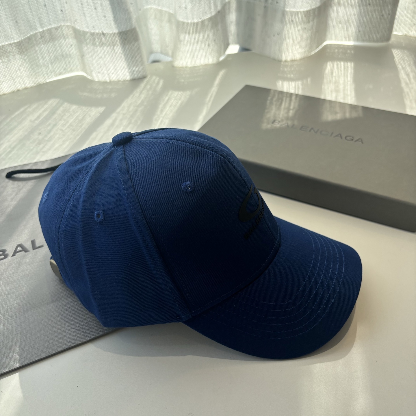 Balenciaga A貨男女款棒球帽經典刺繡Logo休閒百搭帽款