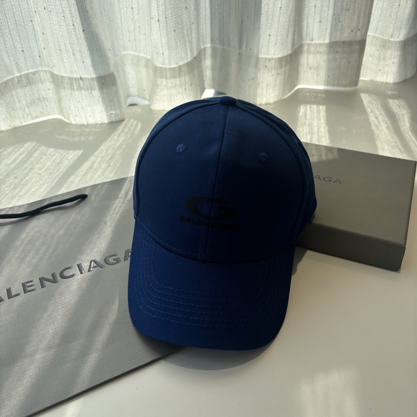 Balenciaga A貨男女款棒球帽經典刺繡Logo休閒百搭帽款