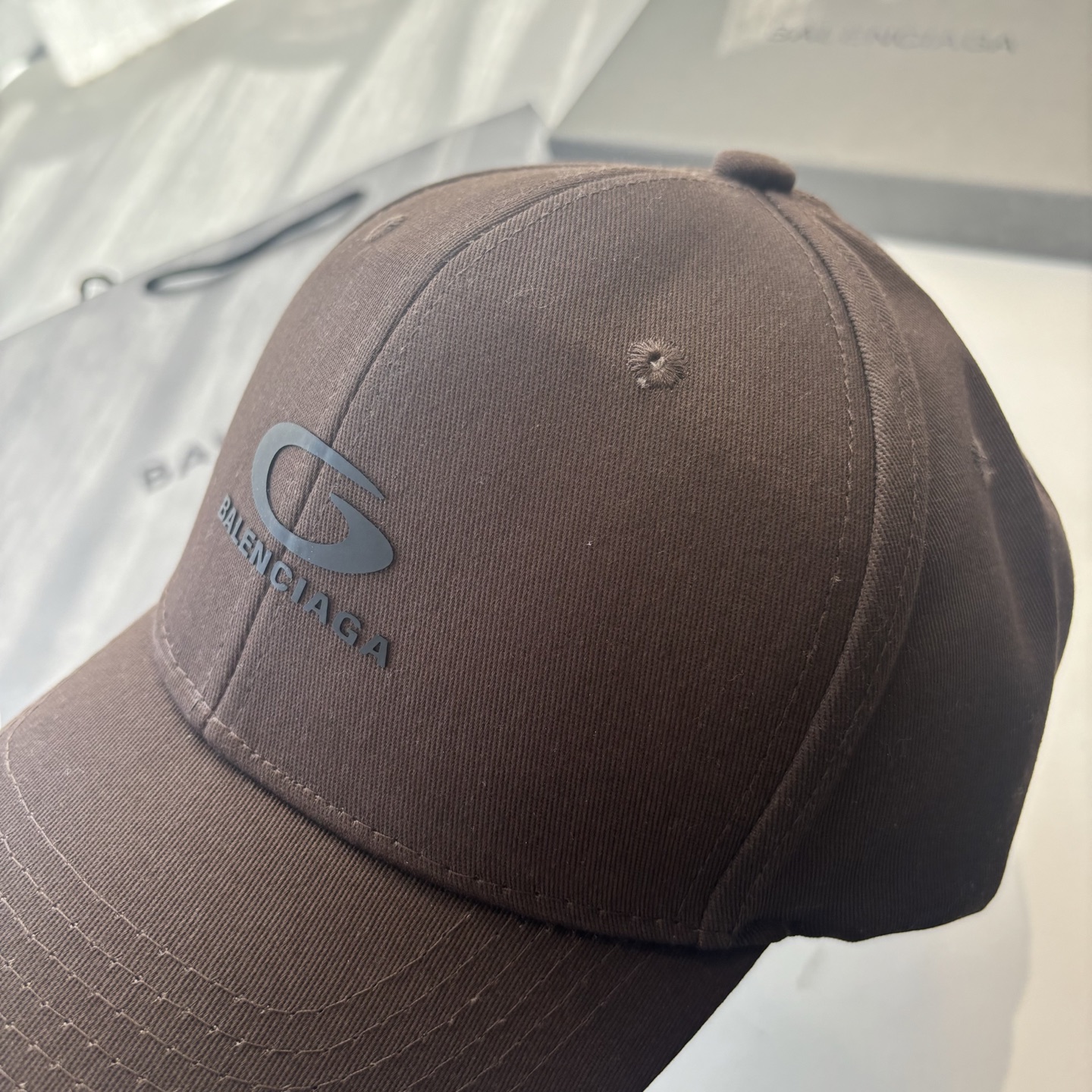 Balenciaga A貨男女款棒球帽全黑隱藏Logo低調百搭休閒帽