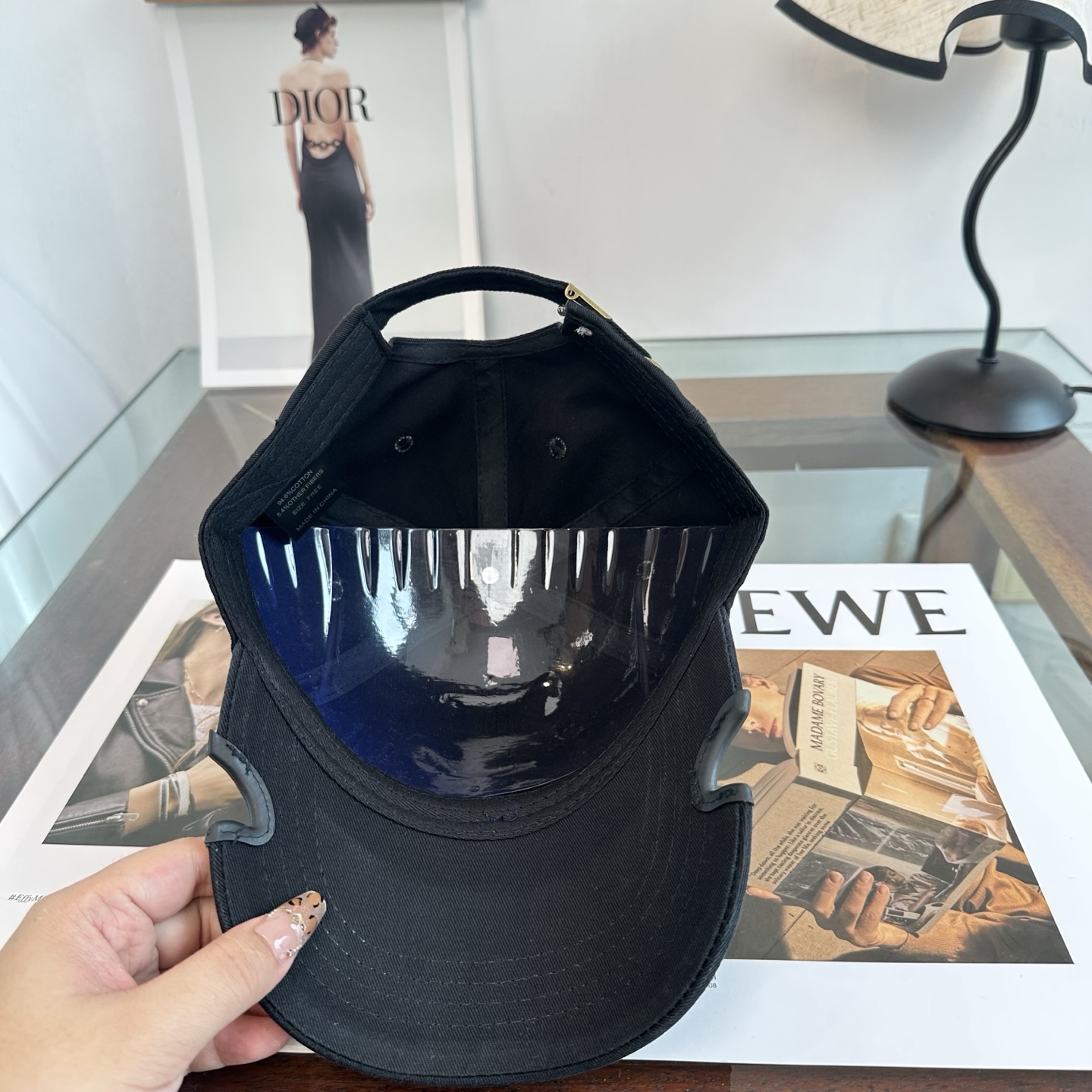Balenciaga A貨男女款做舊貼標設計棒球帽街頭潮流個性帽