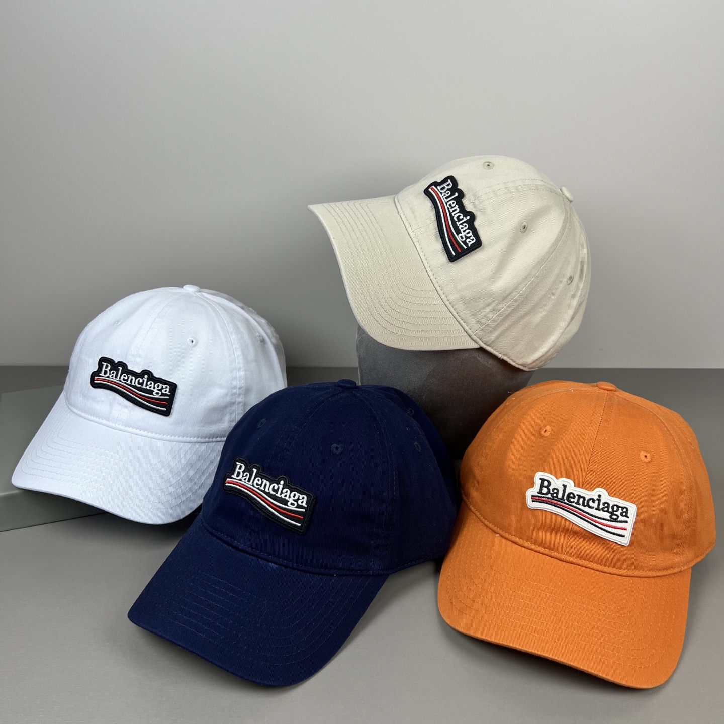 Balenciaga A貨男女款簡約Logo棒球帽多色可選百搭休閒帽