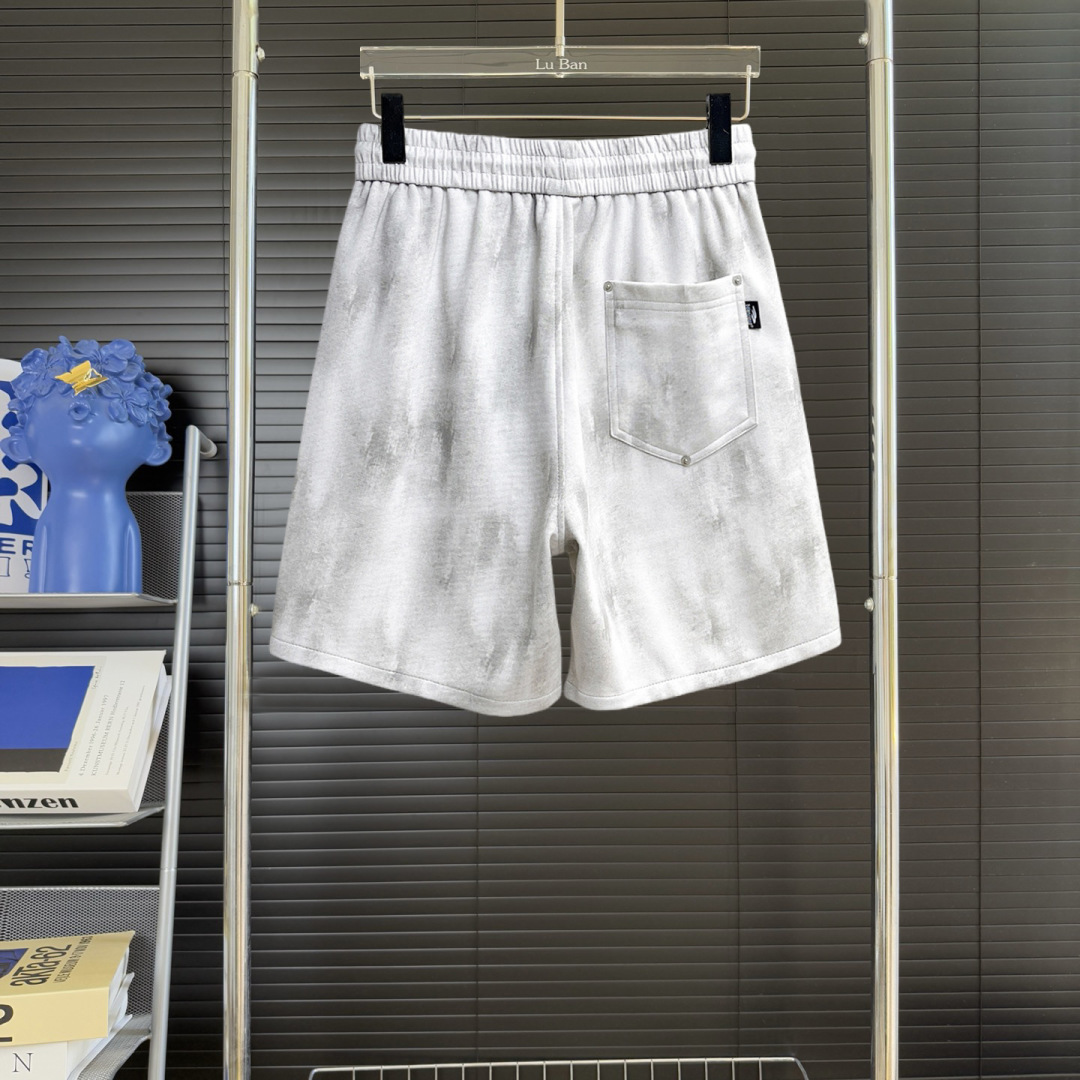 Balenciaga 原單短褲 男款淺灰簡約寬鬆運動休閒褲| 14 Balenciaga 原單短褲 男款淺灰簡約寬鬆運動休閒褲