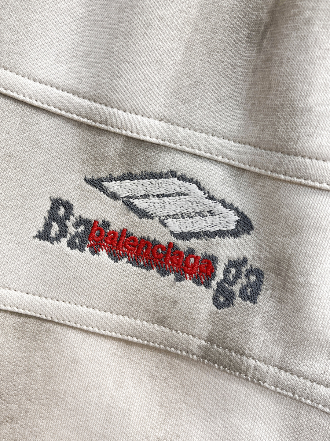 Balenciaga 原單短褲 男款淺灰簡約寬鬆運動休閒褲| 12 Balenciaga 原單短褲 男款淺灰簡約寬鬆運動休閒褲