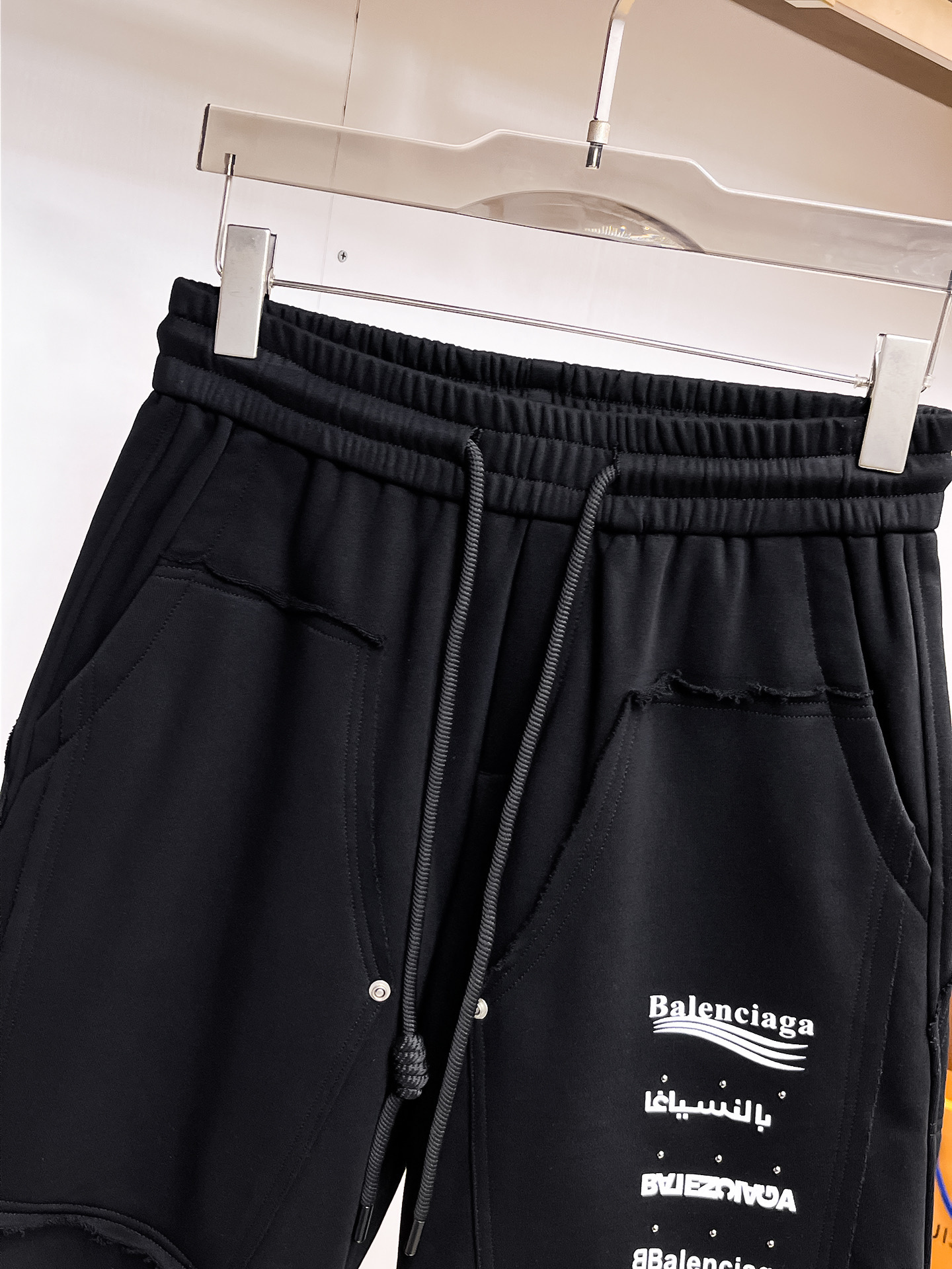 Balenciaga A貨短褲 男款立體口袋設計寬鬆休閒褲