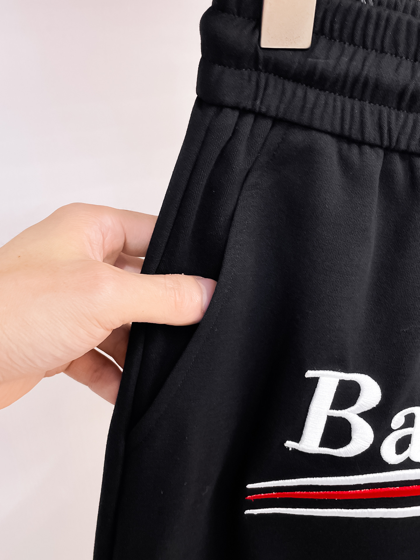 Balenciaga 原單短褲 男款LOGO印花寬鬆運動休閒褲