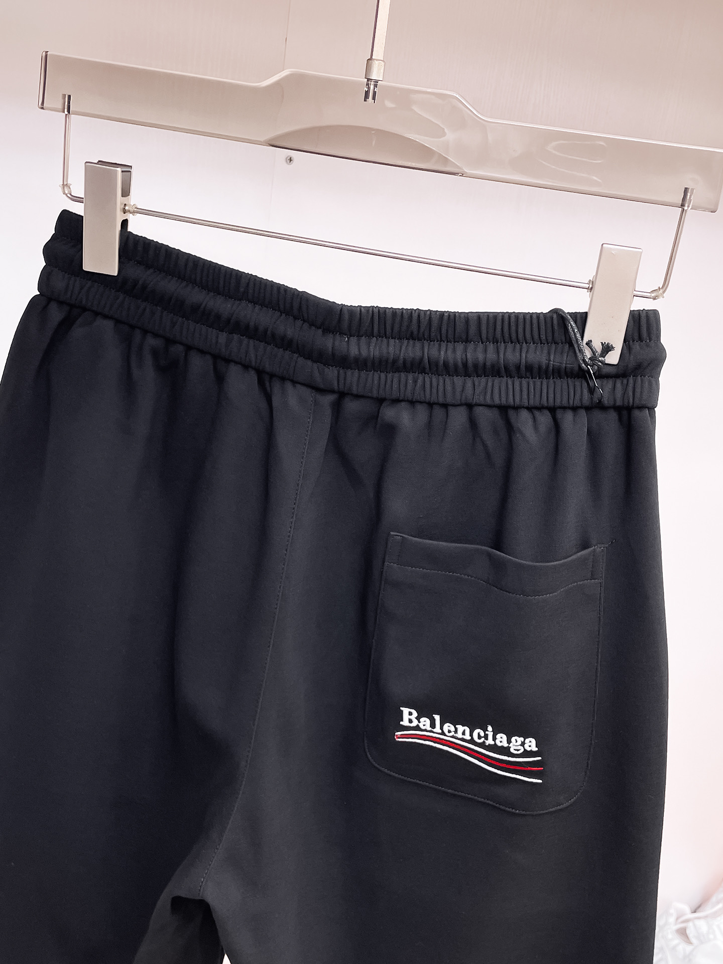 Balenciaga 原單短褲 男款LOGO印花寬鬆運動休閒褲