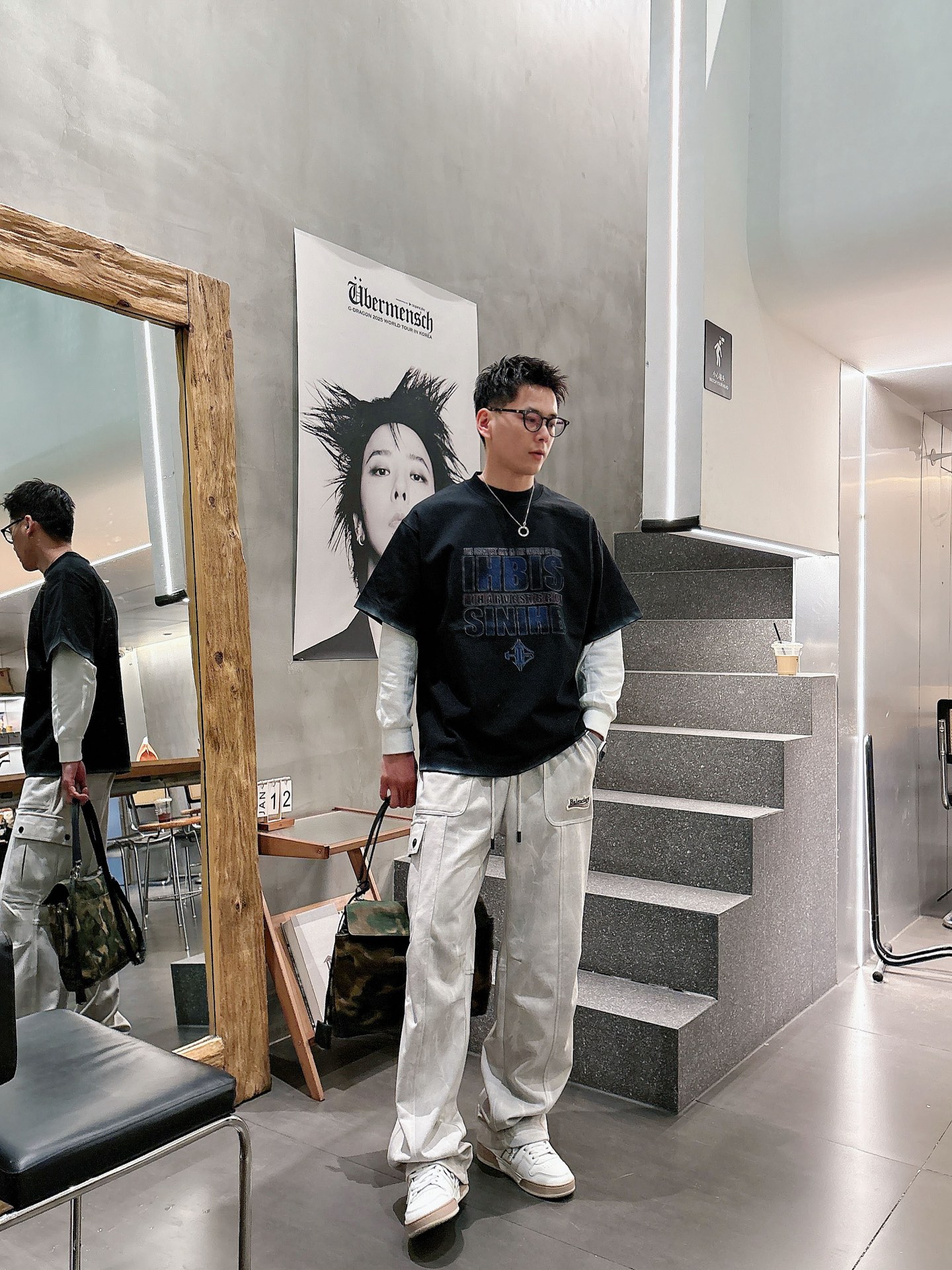 巴黎世家原單米色做舊工裝長褲 多口袋寬鬆直筒休閒褲| 16 巴黎世家原單米色做舊工裝長褲 多口袋寬鬆直筒休閒褲