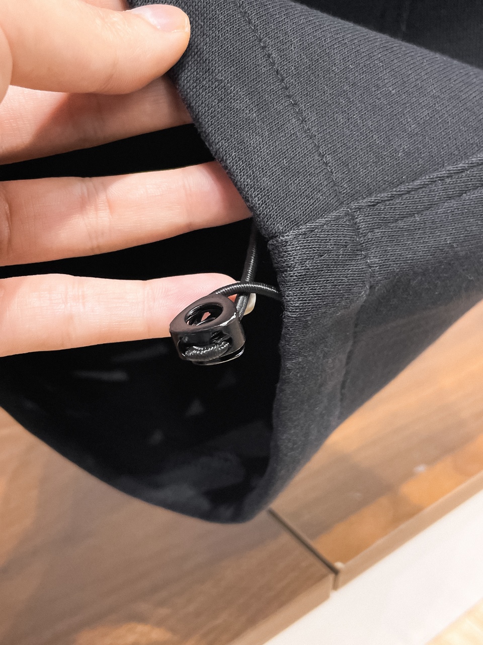 巴黎世家原單拼接口袋長褲 黑色寬鬆直筒休閒運動褲| 10 巴黎世家原單拼接口袋長褲 黑色寬鬆直筒休閒運動褲