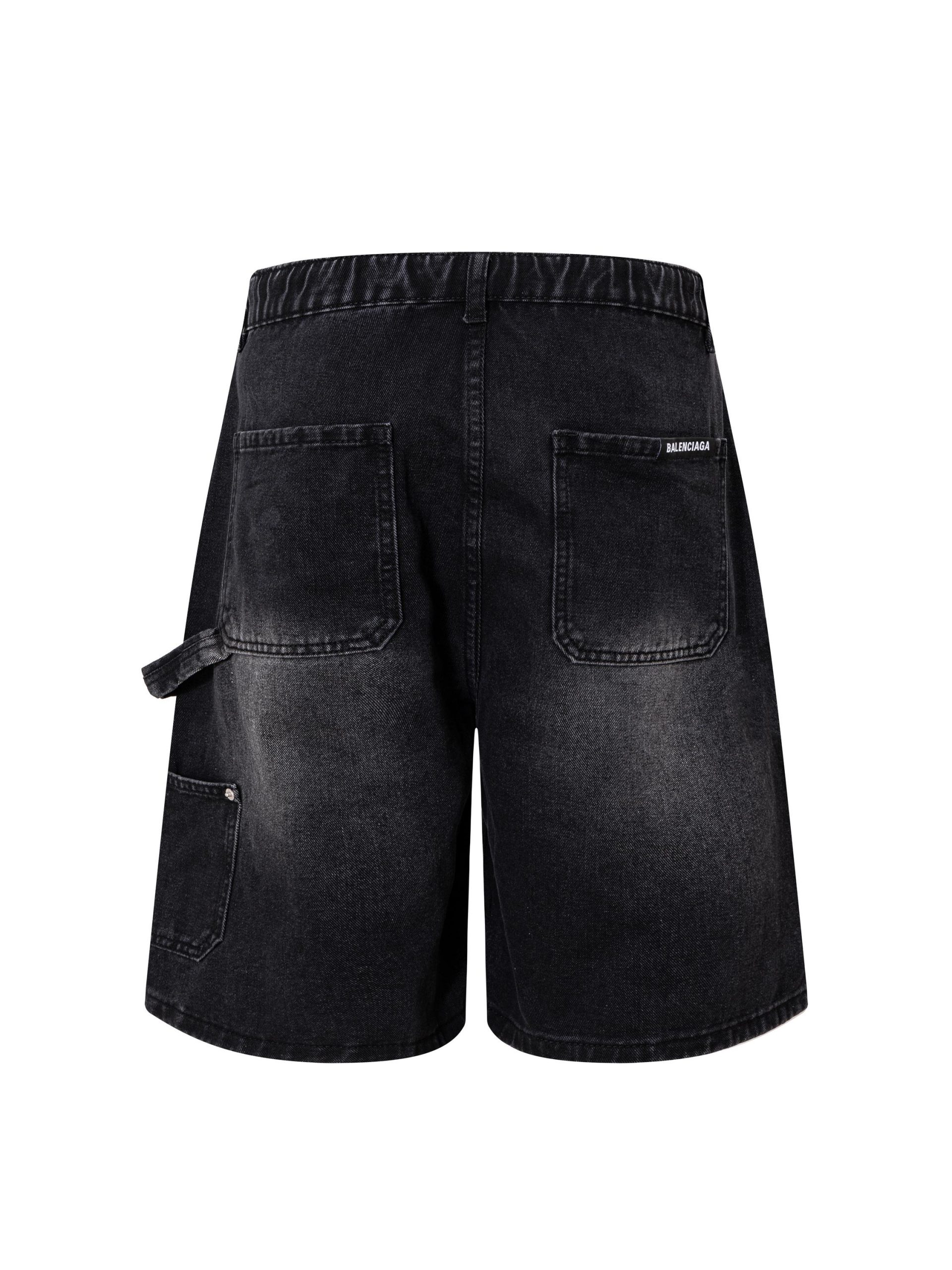Balenciaga原單男士牛仔短褲抽繩設計工裝風格休閒百搭款| 14 Balenciaga原單男士牛仔短褲抽繩設計工裝風格休閒百搭款