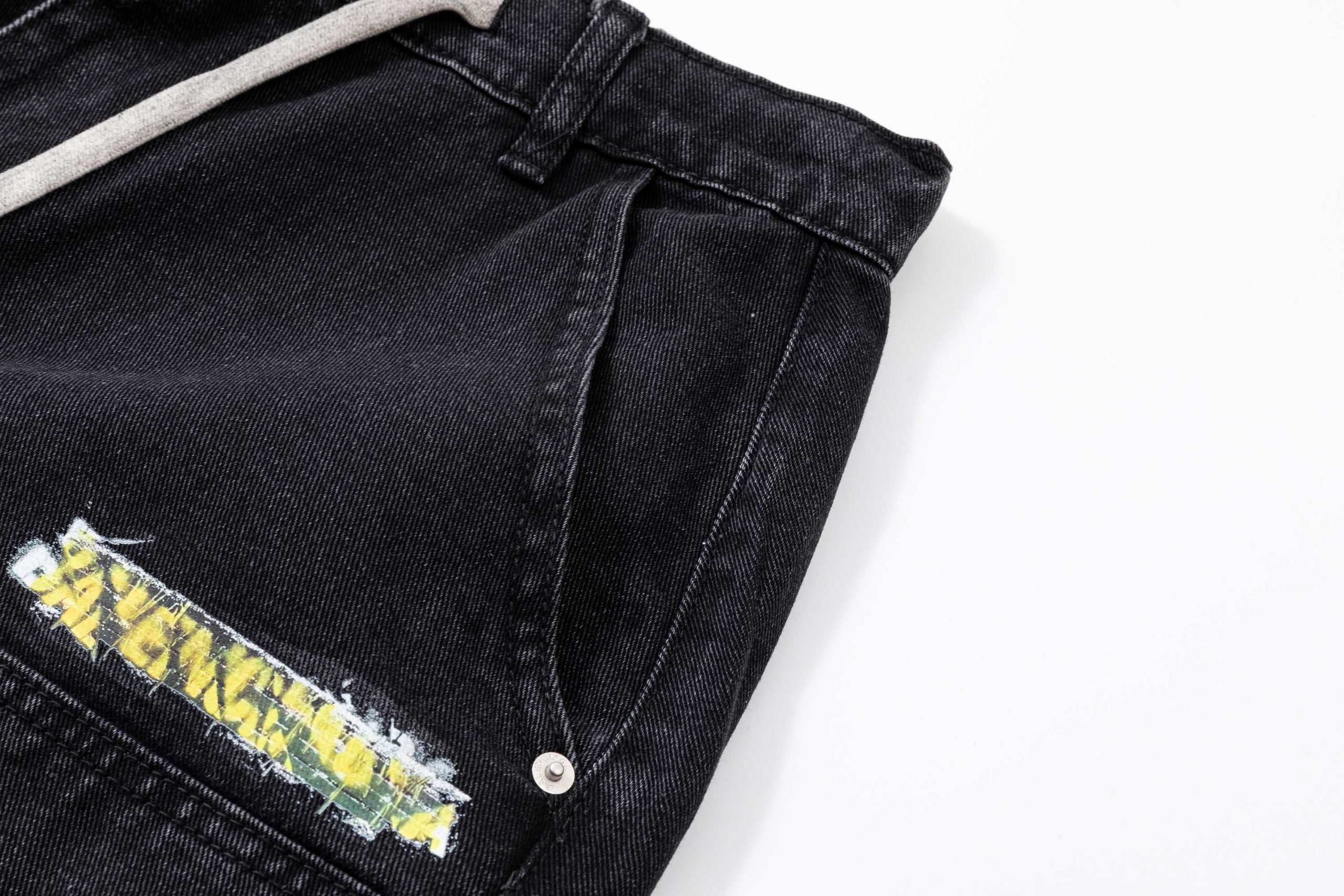 Balenciaga原單男士牛仔短褲抽繩設計工裝風格休閒百搭款| 11 Balenciaga原單男士牛仔短褲抽繩設計工裝風格休閒百搭款