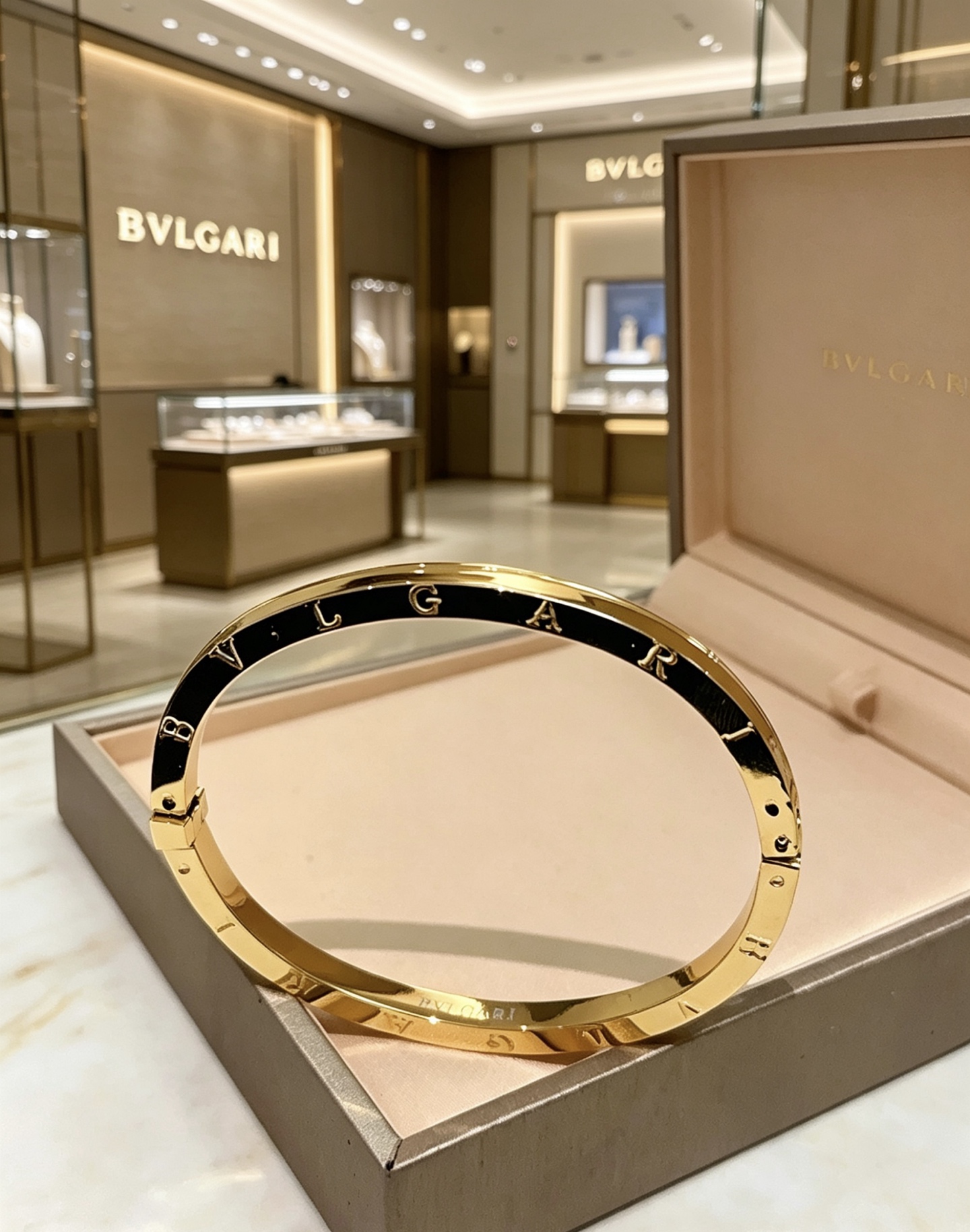 BVLGARI 一比一 經典字母手鐲 開口設計 簡約質感款| 9 BVLGARI 一比一 經典字母手鐲 開口設計 簡約質感款