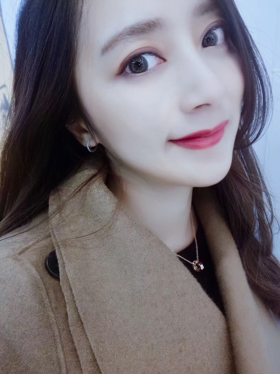 BVLGARIA貨女士項鍊紅色陶瓷圓柱設計時尚款| 7 BVLGARIA貨女士項鍊紅色陶瓷圓柱設計時尚款