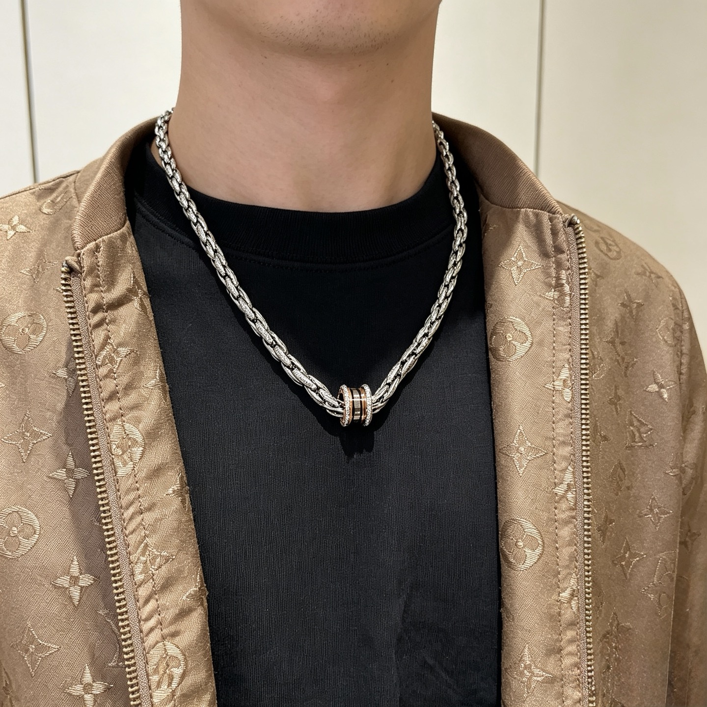 BVLGARI A貨 粗鏈項鍊 戒指吊墜設計 潮流個性款| 8 BVLGARI A貨 粗鏈項鍊 戒指吊墜設計 潮流個性款