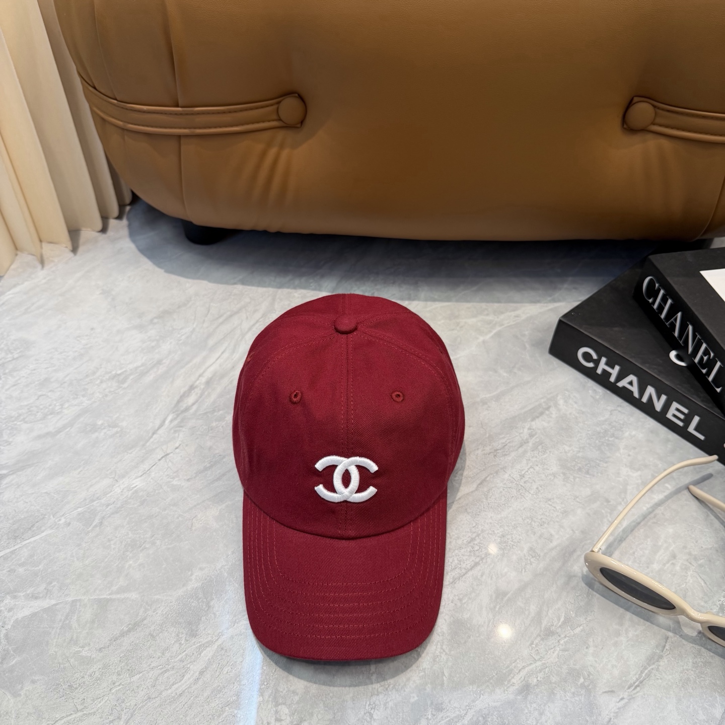 Chanel高仿棒球帽女士休閒百搭經典雙C刺繡潮流款
