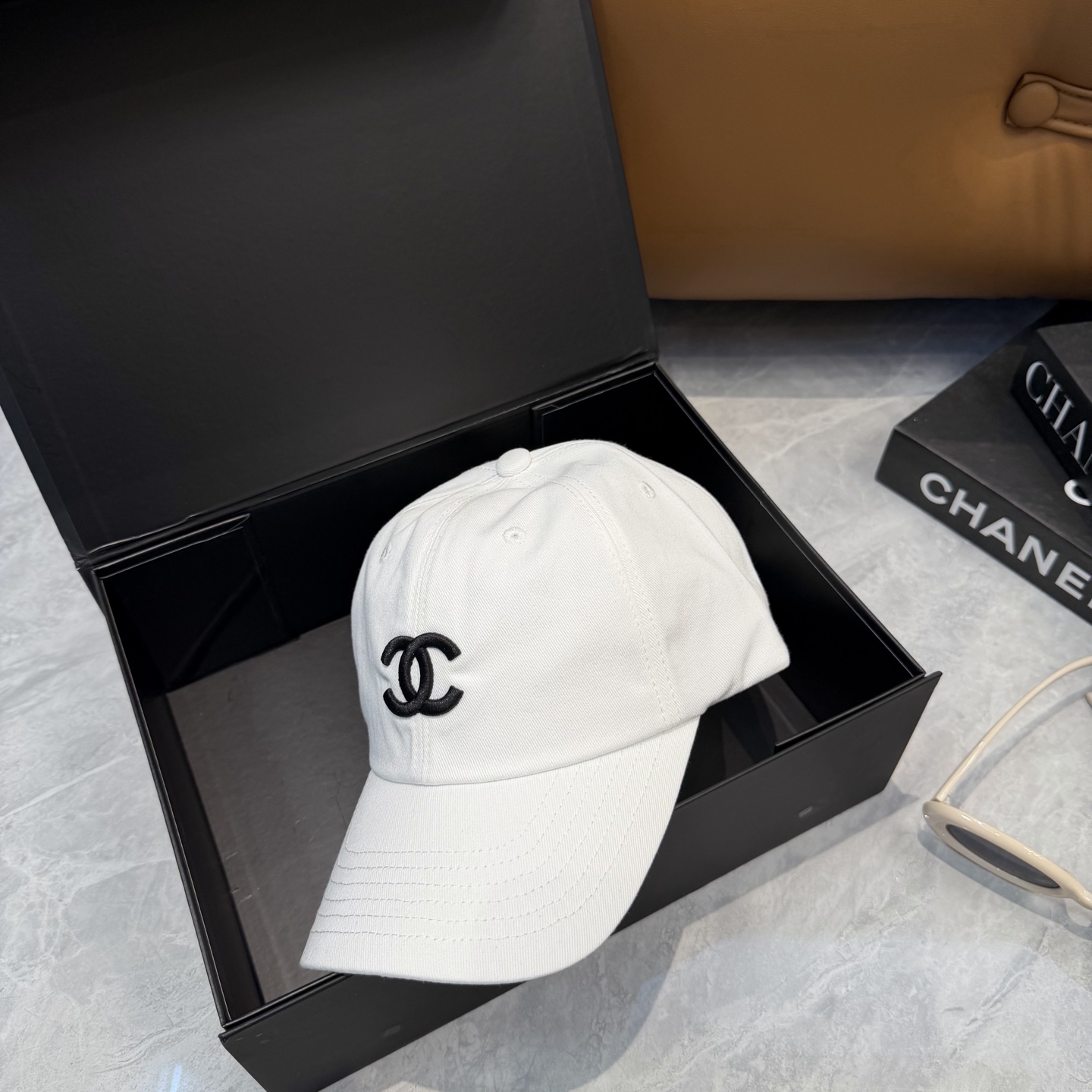 Chanel一比一棒球帽男女款簡約刺繡Logo休閒百搭時尚款