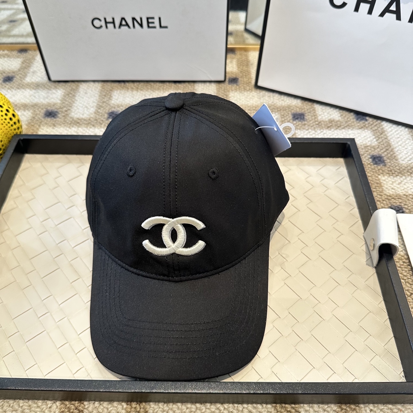 Chanel高仿棒球帽男女款黑色經典雙C刺繡百搭潮流款| 14 Chanel高仿棒球帽男女款黑色經典雙C刺繡百搭潮流款