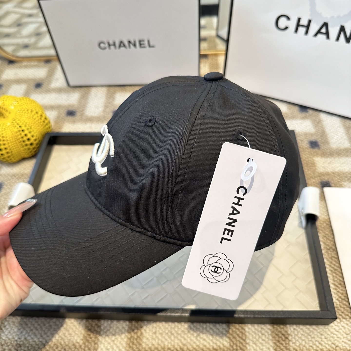 Chanel高仿棒球帽男女款黑色經典雙C刺繡百搭潮流款| 9 Chanel高仿棒球帽男女款黑色經典雙C刺繡百搭潮流款