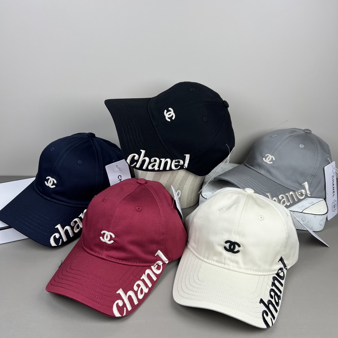 ChanelA貨棒球帽男女款字母Logo設計潮流百搭多色款