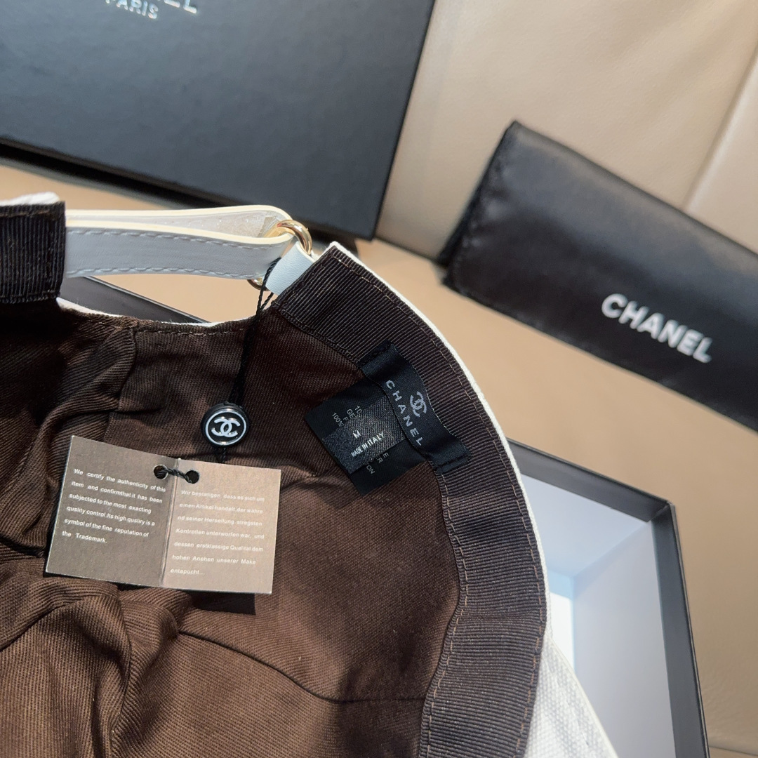 Chanel高仿棒球帽男女款方框雙C刺繡設計潮流百搭款| 8 Chanel高仿棒球帽男女款方框雙C刺繡設計潮流百搭款
