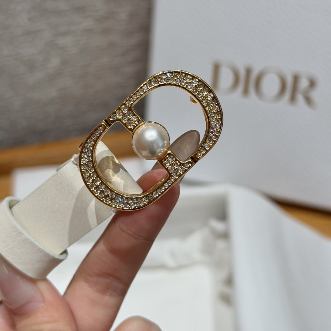 DiorA貨男女款CD藍白老花帆布皮帶黑扣設計休閒百搭時尚款| 11 DiorA貨男女款CD藍白老花帆布皮帶黑扣設計休閒百搭時尚款