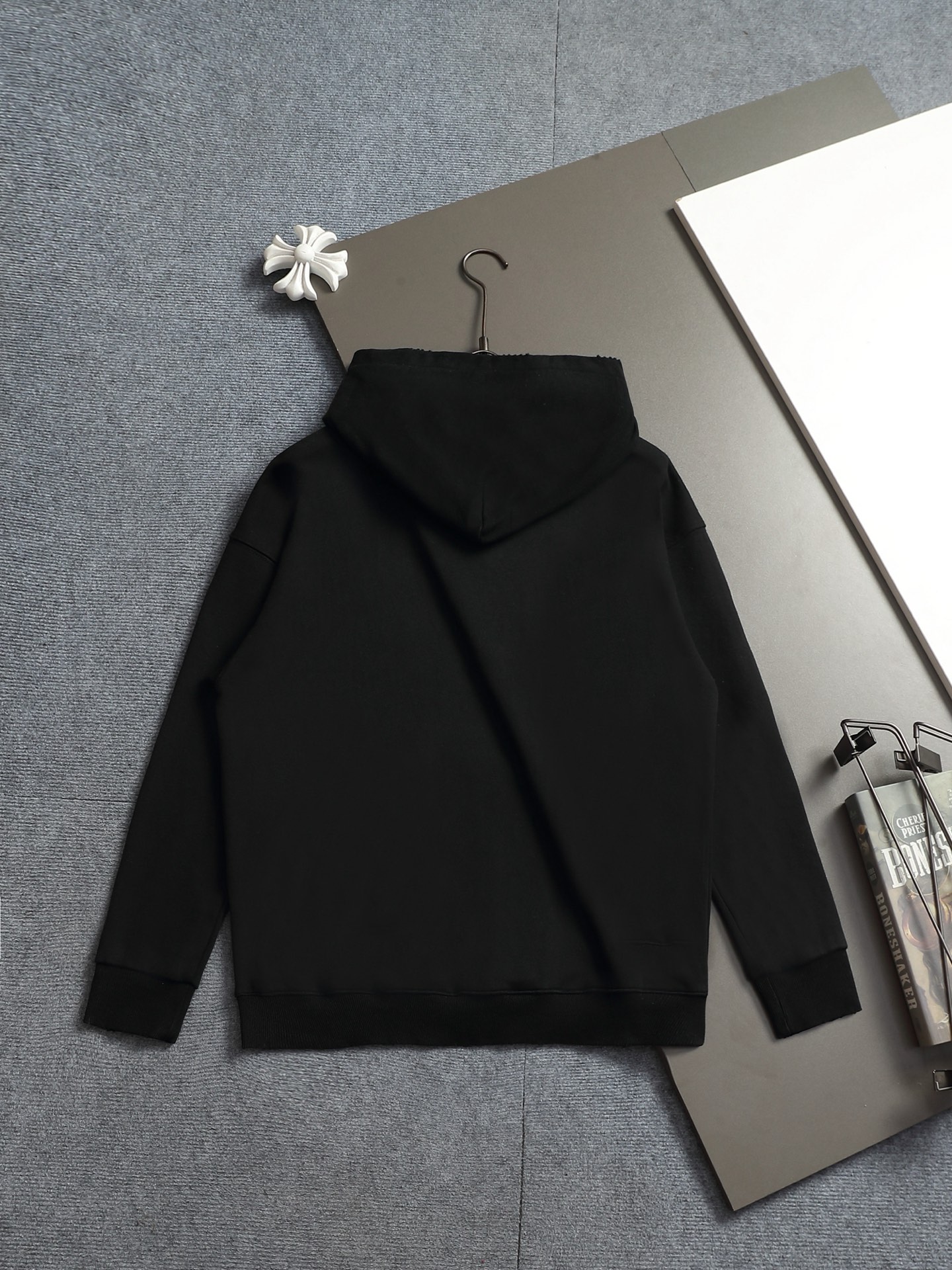 Dior A貨連帽衛衣 黑色字母印花經典百搭款