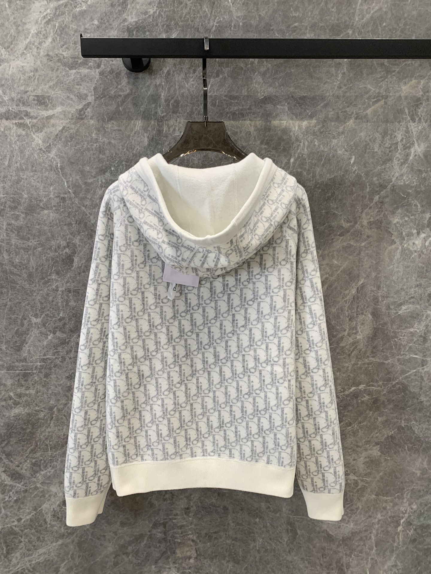 Dior 原單連帽開衫衛衣 滿版LOGO內襯款| 8 Dior 原單連帽開衫衛衣 滿版LOGO內襯款