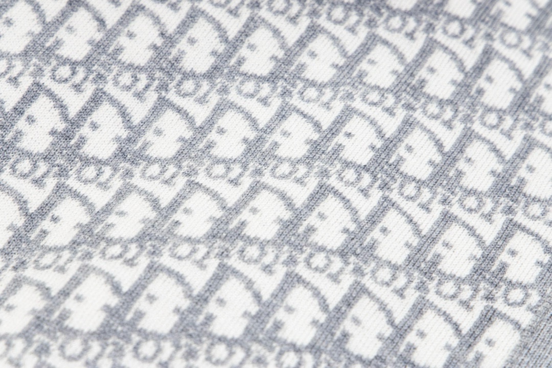 Dior A貨灰色條紋連帽針織拉鍊外套| 17 Dior A貨灰色條紋連帽針織拉鍊外套