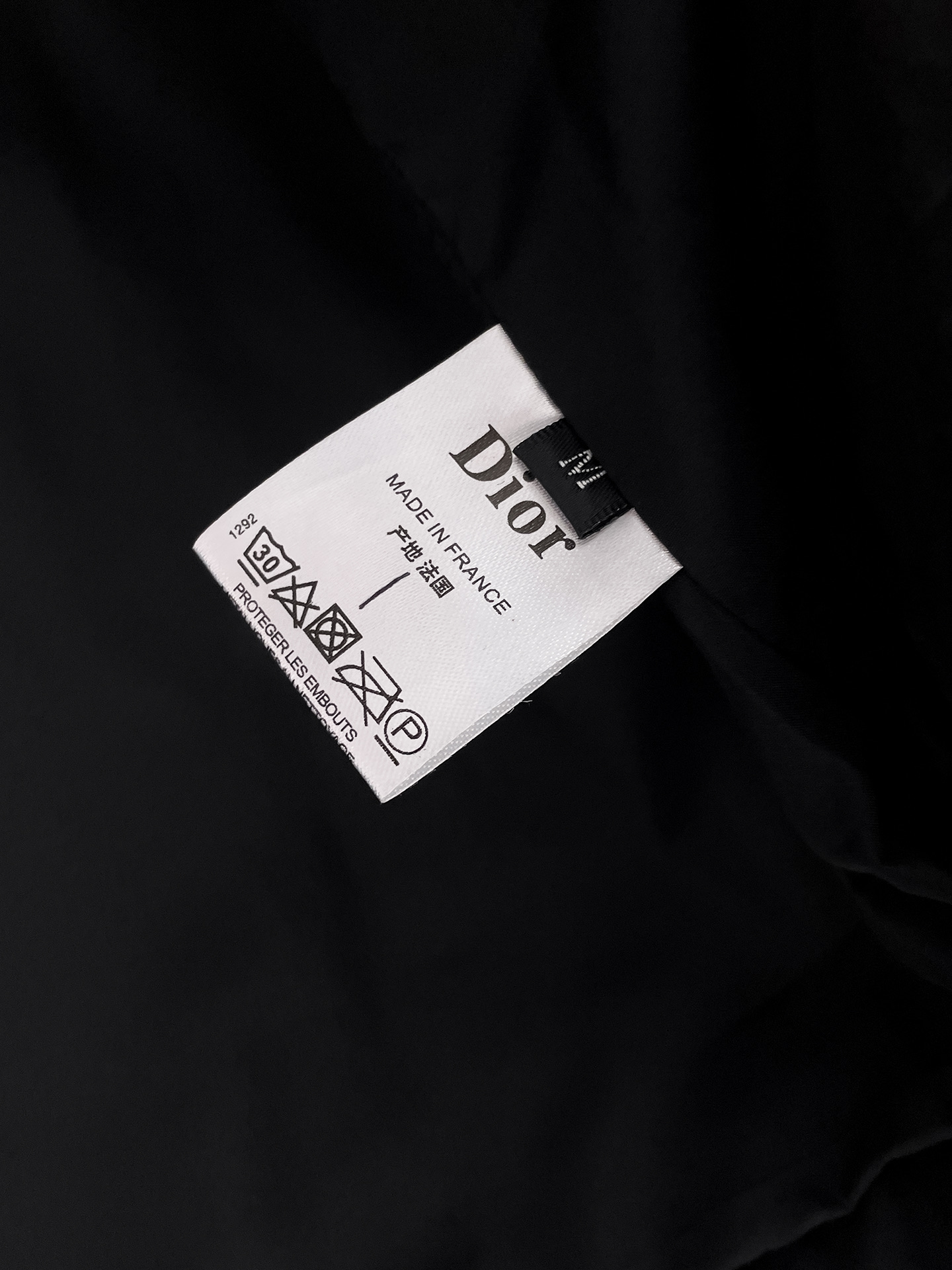 Dior 高仿連帽防風外套 黑色拉鍊夾克寬鬆版| 16 Dior 高仿連帽防風外套 黑色拉鍊夾克寬鬆版
