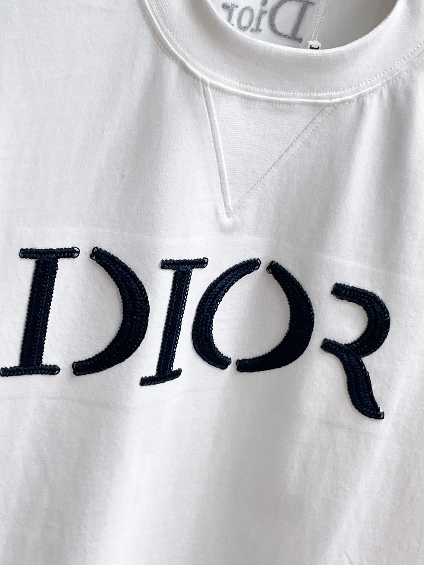 Dior 復刻短袖T恤 經典字母刺繡簡約百搭款