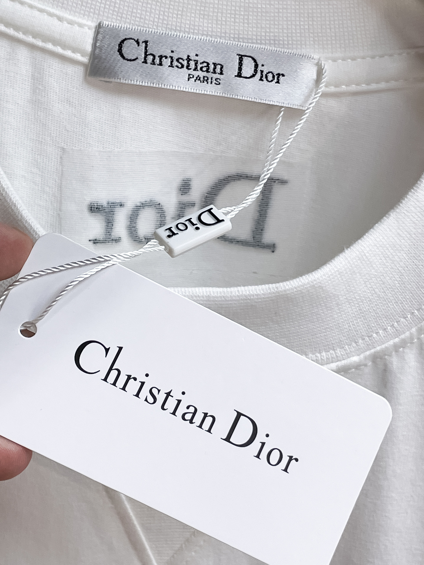 Dior 復刻短袖T恤 經典字母刺繡簡約百搭款