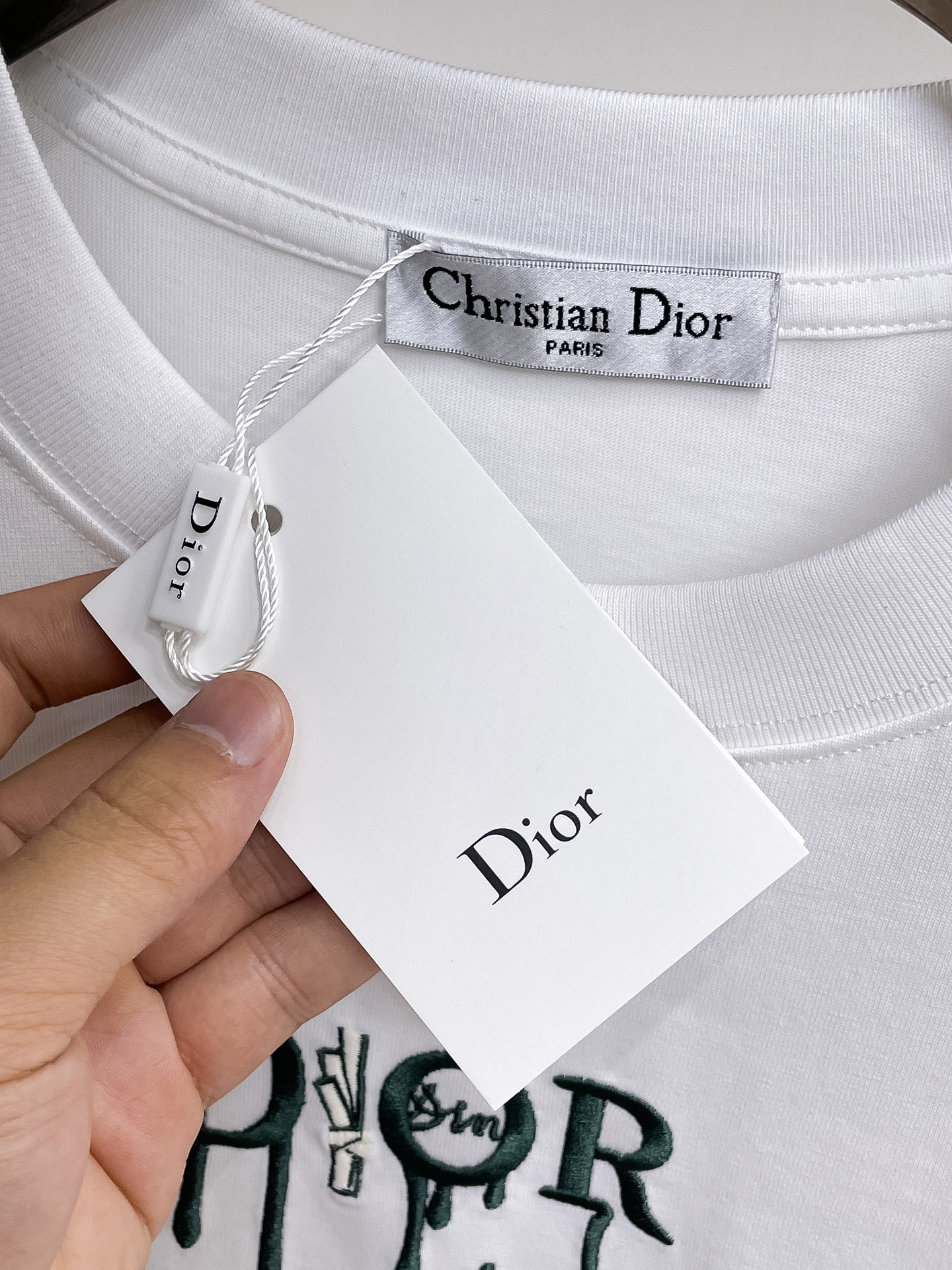 Dior A貨短袖T恤 滴墨字母設計潮流休閒款| 11 Dior A貨短袖T恤 滴墨字母設計潮流休閒款
