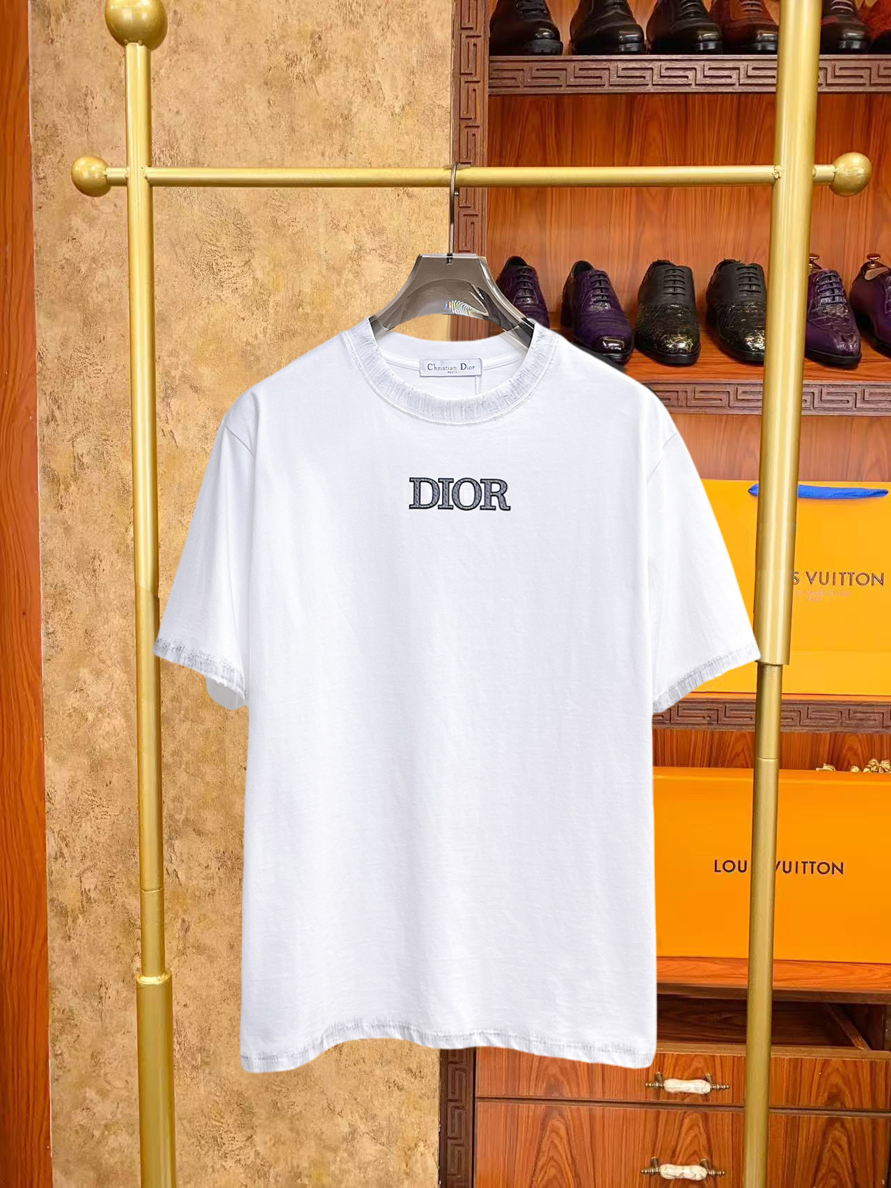 Dior 原單短袖T恤 簡約字母設計經典百搭款