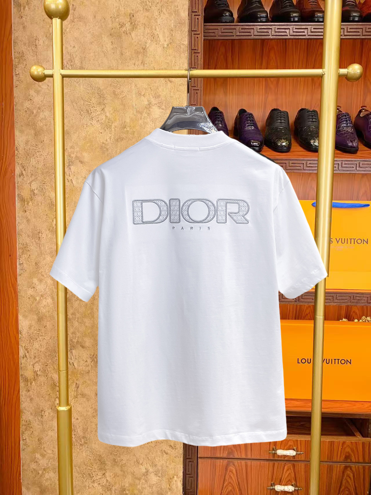 Dior 一比一短袖T恤 極簡字母設計百搭高級款