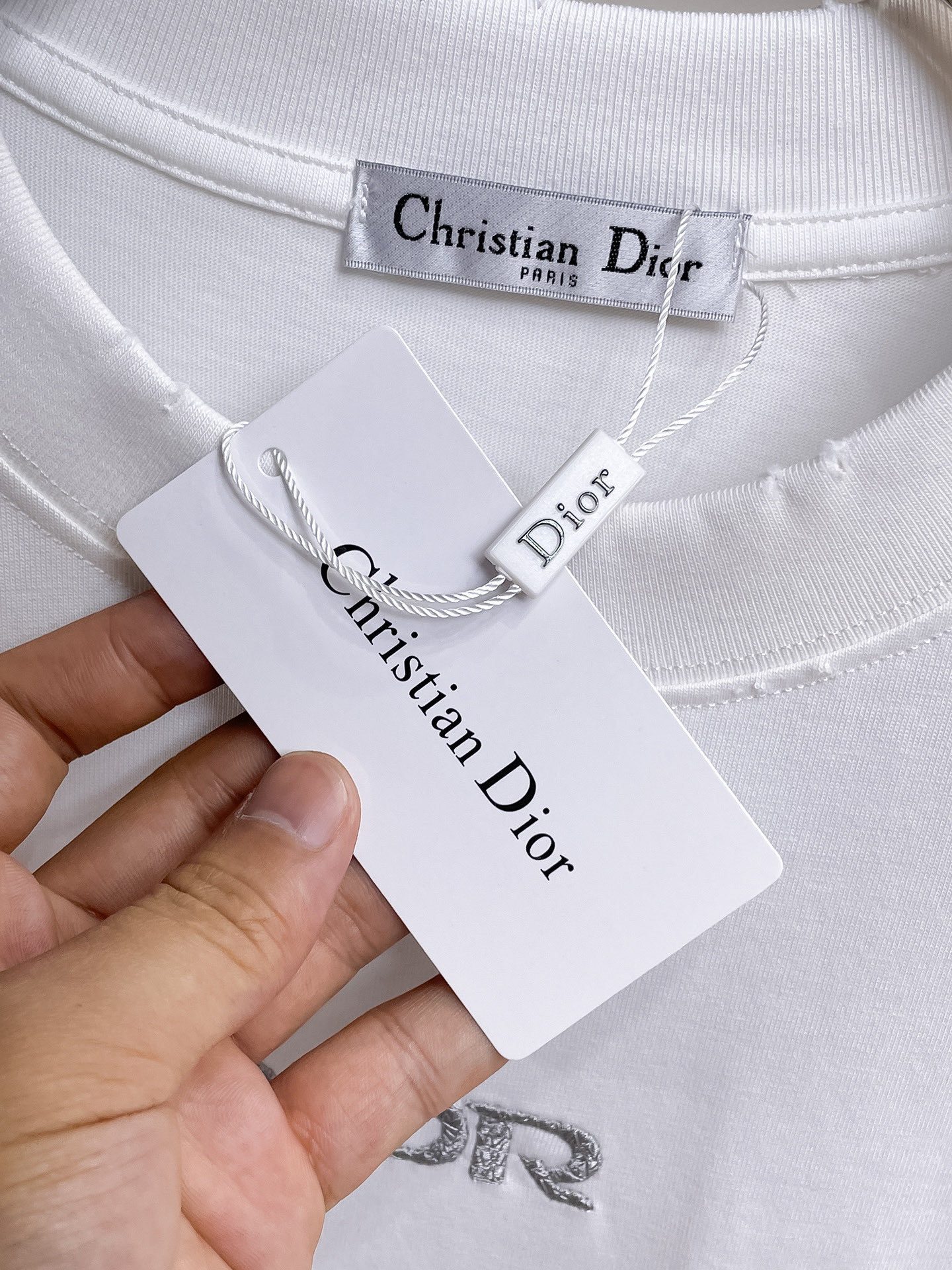 Dior 一比一短袖T恤 極簡字母設計百搭高級款