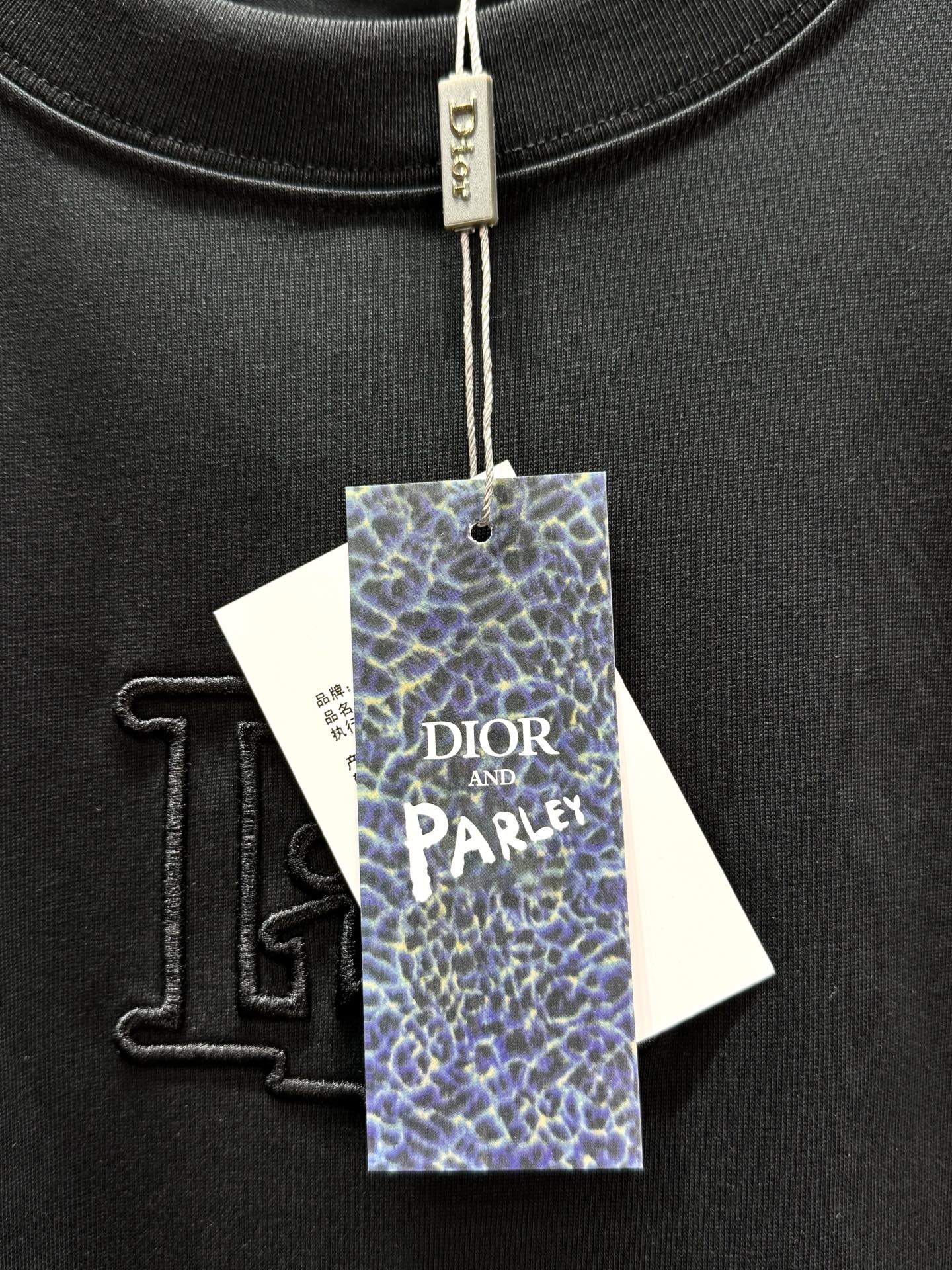 Dior 一比一短袖T恤 口袋皮標設計簡約百搭款