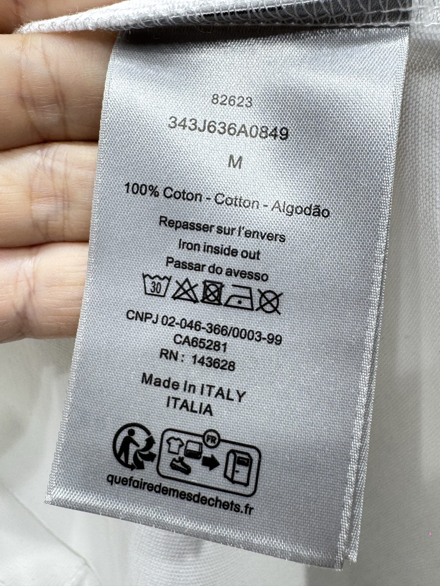 Dior 高仿短袖T恤 經典字母簡約設計百搭款