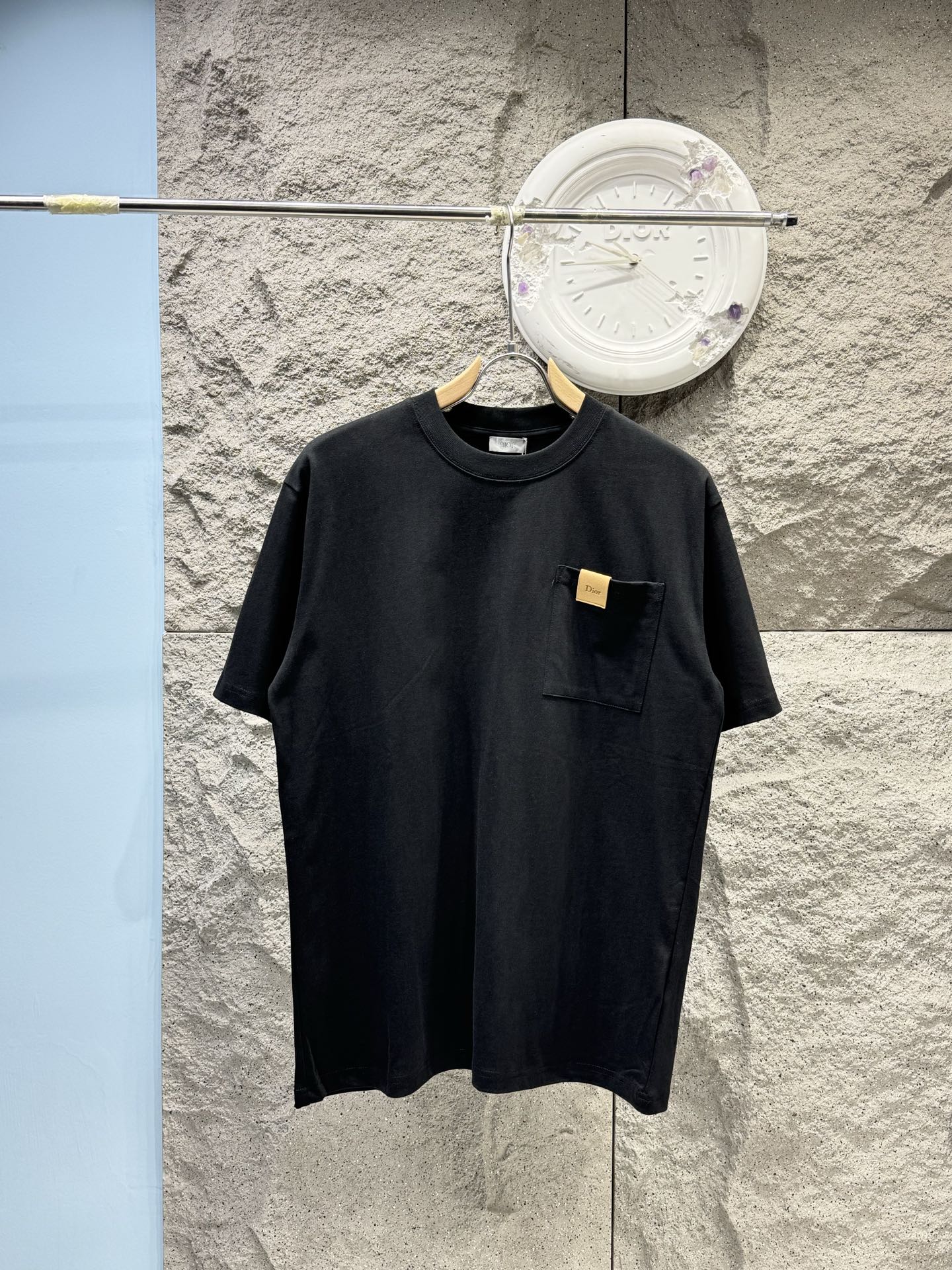 Dior 復刻短袖T恤 黑色字母簡約設計高級款