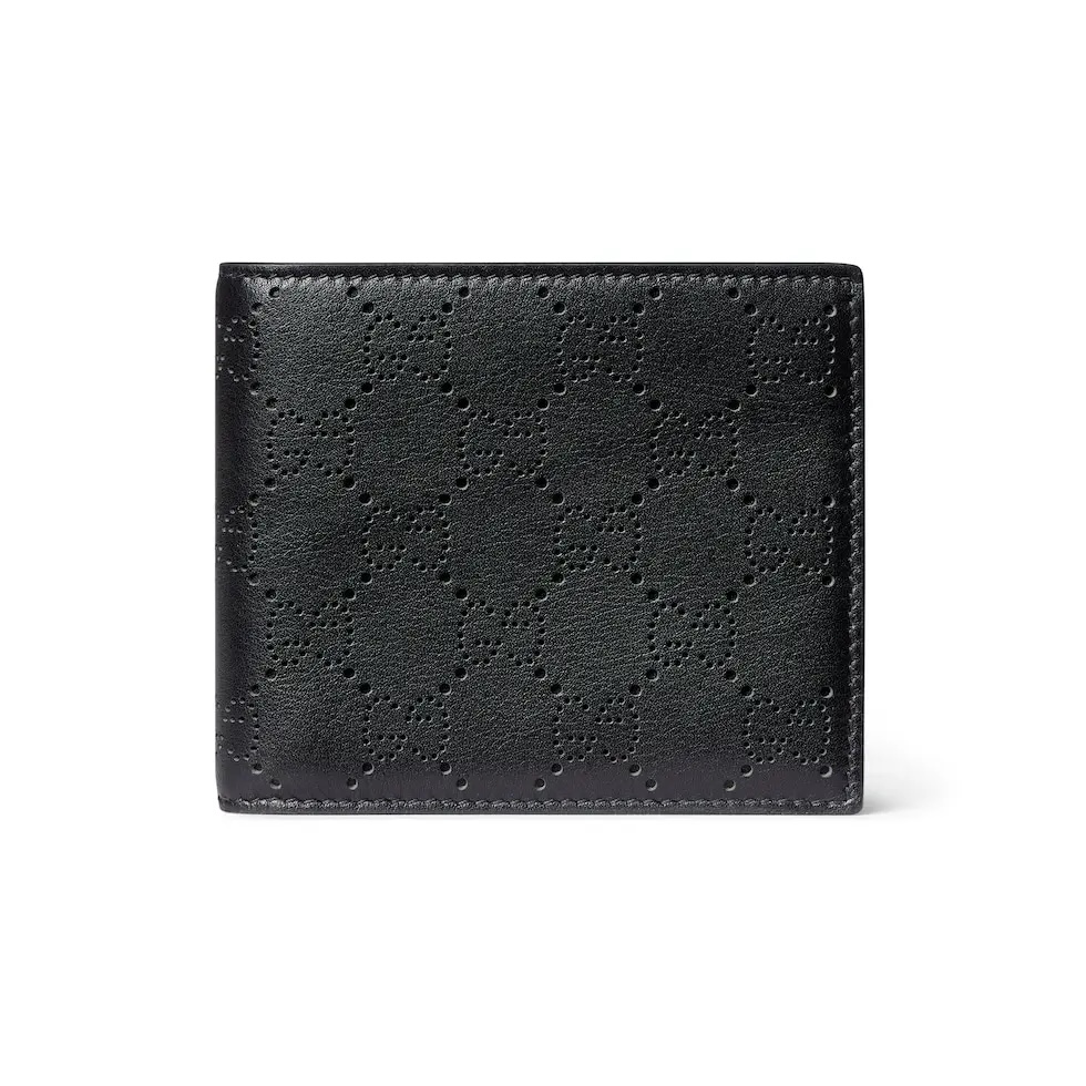 Gucci高仿GG壓紋拉鍊長夾男士款黑色低調商務大容量精品錢包| 3 Gucci高仿GG壓紋拉鍊長夾男士款黑色低調商務大容量精品錢包