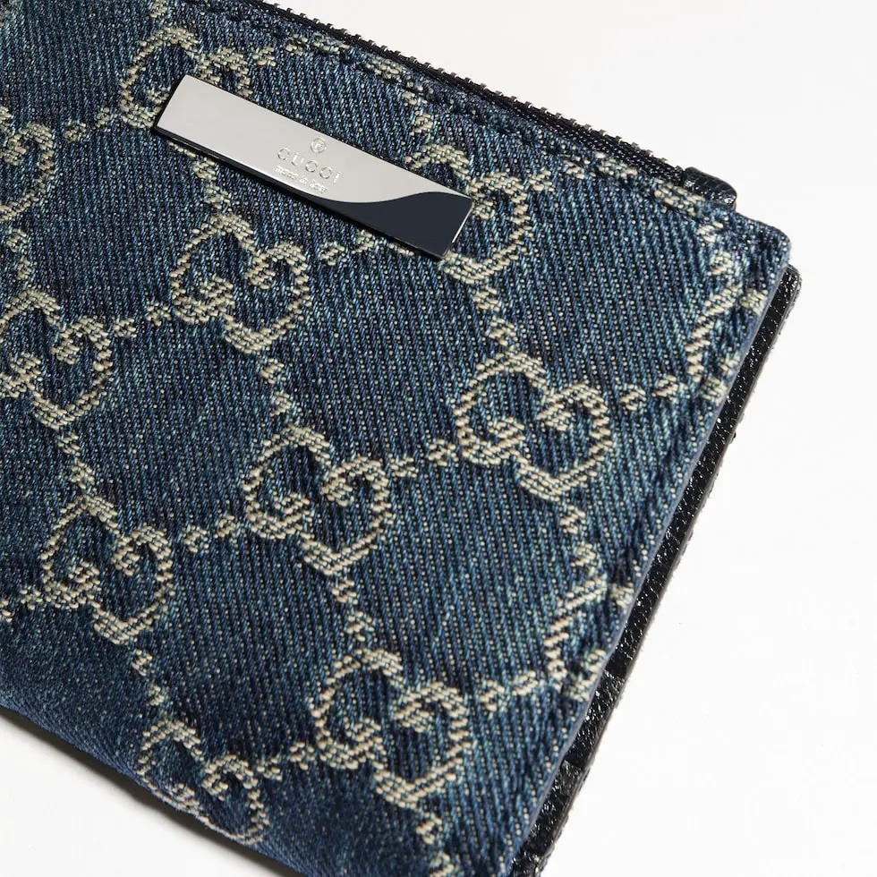 Gucci高仿牛仔GG老花拉鍊零錢包女士款小巧時尚百搭精品卡包| 8 Gucci高仿牛仔GG老花拉鍊零錢包女士款小巧時尚百搭精品卡包