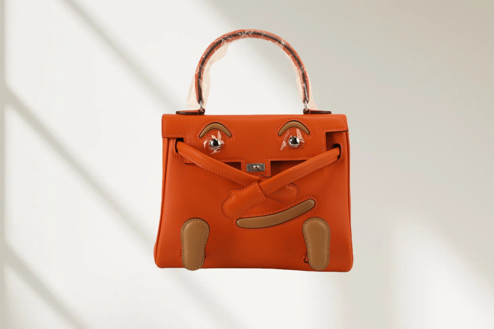 Hermes 高仿 Kelly Doll 拼色笑臉包 迷你手提包| 3 Hermes 高仿 Kelly Doll 拼色笑臉包 迷你手提包