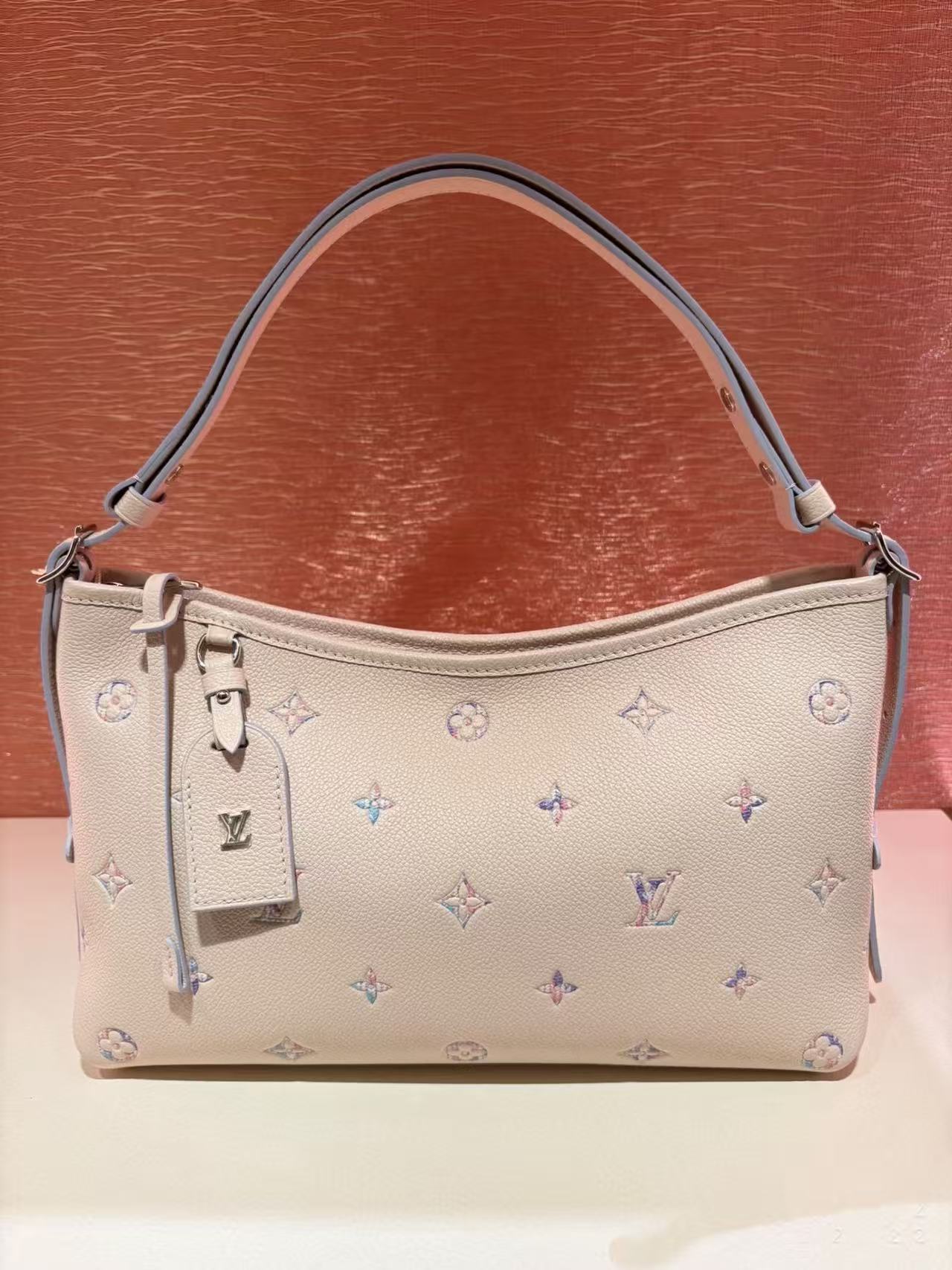 LV 一比一 淡彩Monogram腋下包 女士單肩包休閒百搭款| 3 LV 一比一 淡彩Monogram腋下包 女士單肩包休閒百搭款