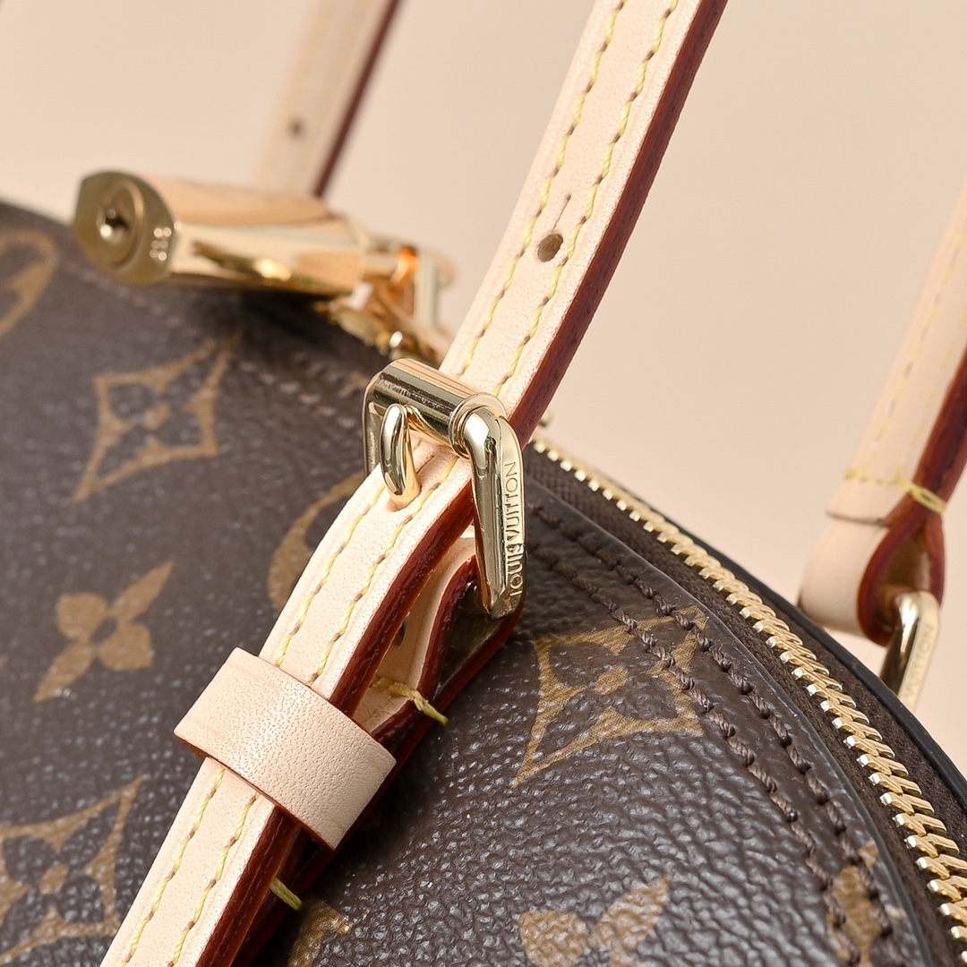 LV A貨 硬箱風斜挎包 女士手提單肩兩用包