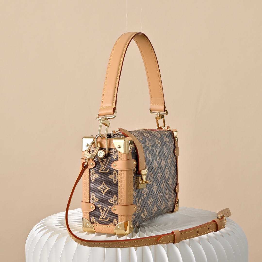 LV 一比一 Monogram水桶包 女士鏈條單肩斜挎包| 14 LV 一比一 Monogram水桶包 女士鏈條單肩斜挎包