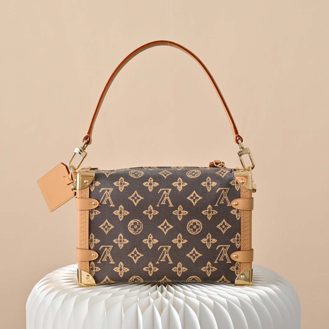 LV 一比一 Monogram水桶包 女士鏈條單肩斜挎包| 13 LV 一比一 Monogram水桶包 女士鏈條單肩斜挎包