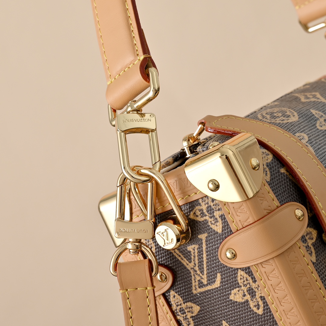 LV 一比一 Monogram水桶包 女士鏈條單肩斜挎包| 11 LV 一比一 Monogram水桶包 女士鏈條單肩斜挎包