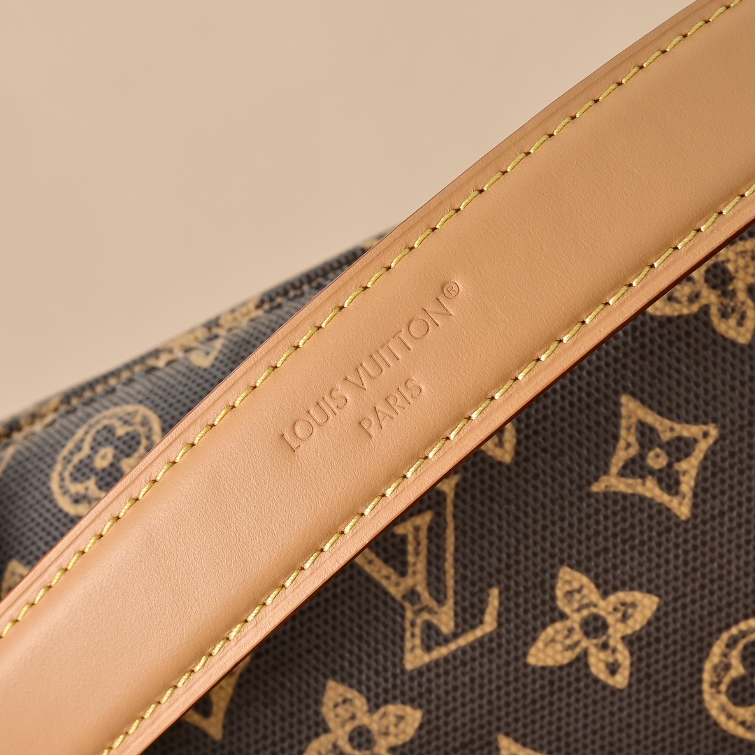 LV 一比一 Monogram水桶包 女士鏈條單肩斜挎包| 10 LV 一比一 Monogram水桶包 女士鏈條單肩斜挎包