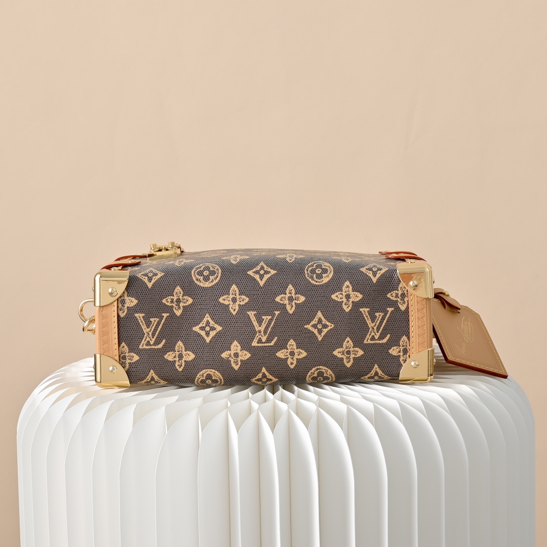 LV 一比一 Monogram水桶包 女士鏈條單肩斜挎包| 7 LV 一比一 Monogram水桶包 女士鏈條單肩斜挎包